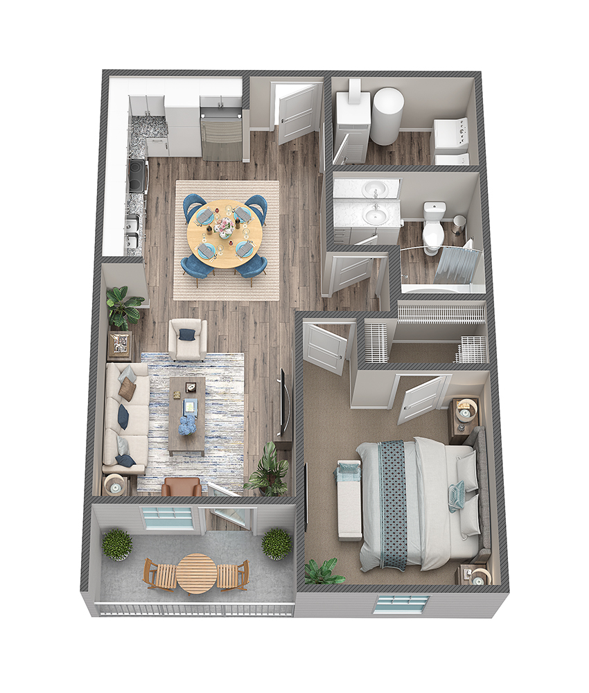 A1 floor plan
